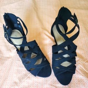 High Heels Size 7.5 Christian Siriano Strappy